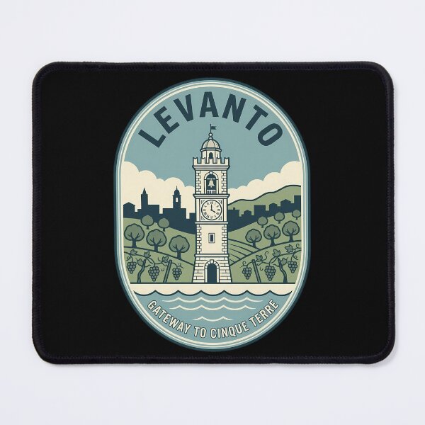 Item preview, Levanto Italy Cinque Terre Vintage Travel Emblem designed and sold by k3rstman1.