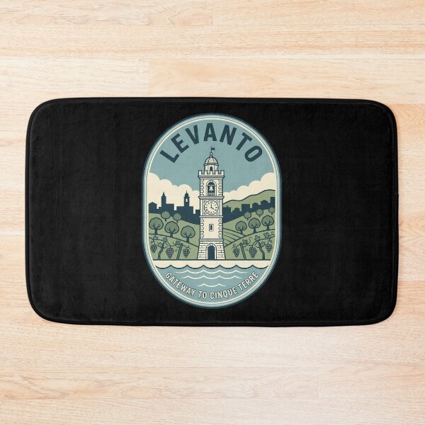 Item preview, Levanto Italy Cinque Terre Vintage Travel Emblem designed and sold by k3rstman1.