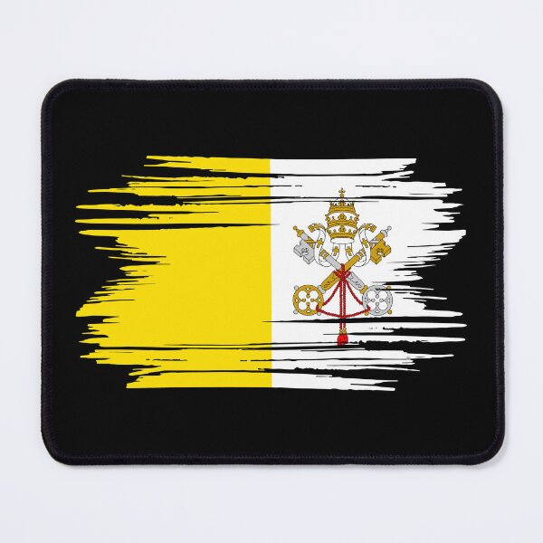 Item preview, Distressed Vatican City Flag VA designed and sold by shitpostee.