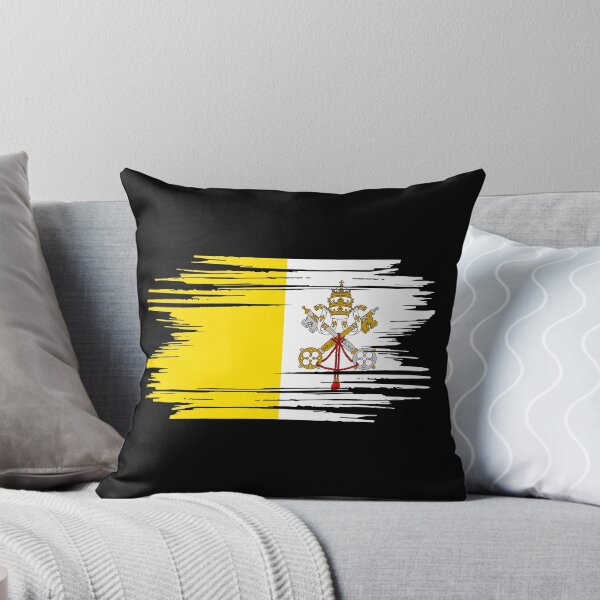Item preview, Distressed Vatican City Flag VA designed and sold by shitpostee.