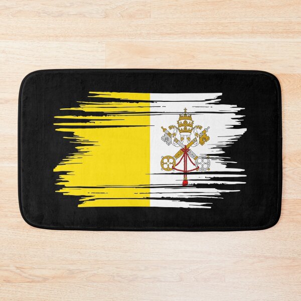 Item preview, Distressed Vatican City Flag VA designed and sold by shitpostee.