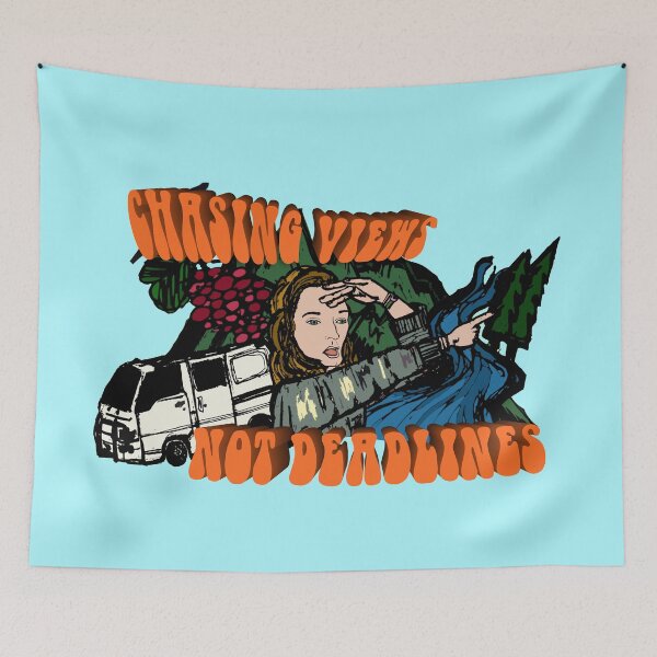 Item preview, Chasing views, not deadlines! designed and sold by Fraancicci.