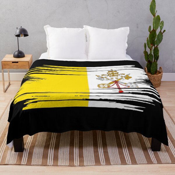 Item preview, Distressed Vatican City Flag VA designed and sold by shitpostee.