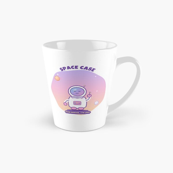 Item preview, Space Case Cute Astronaut Funny Quote Send Snacks I'm Lost Pastel Sticker designed and sold by SLAYTHESPACE.