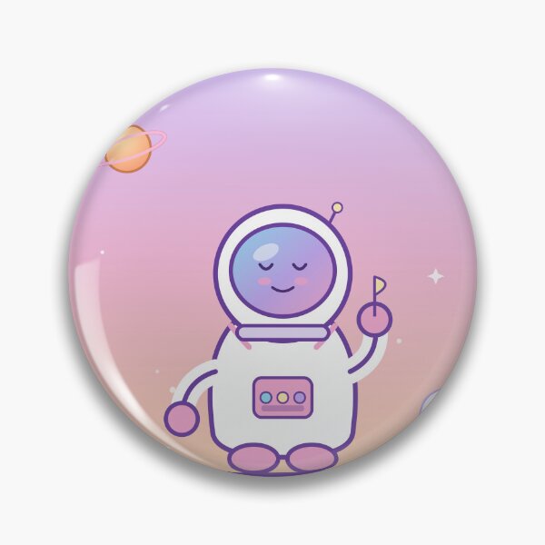 Item preview, Space Case Cute Astronaut Funny Quote Send Snacks I'm Lost Pastel Sticker designed and sold by SLAYTHESPACE.