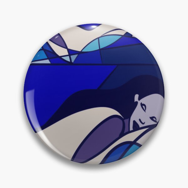 Item preview, Abstract Sleep Geometric Waves designed and sold by VaporThicket.