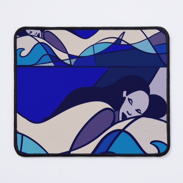 Item preview, Abstract Sleep Geometric Waves designed and sold by VaporThicket.