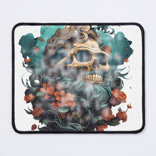 Item preview, skull art designed and sold by BubbleArt001.