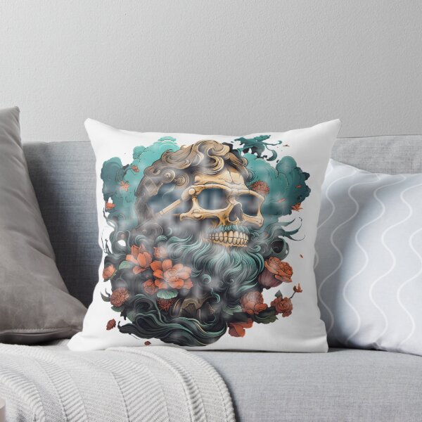 Item preview, skull art designed and sold by BubbleArt001.