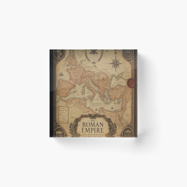 Item preview, Roman Empire Antique Collector's Map Poster Print designed and sold by SunnyDesign82.