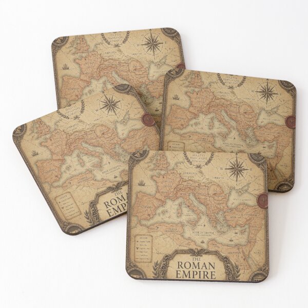 Artikelvorschau, Roman Empire Antique Collector's Map Poster Print entworfen und verkauft von SunnyDesign82.