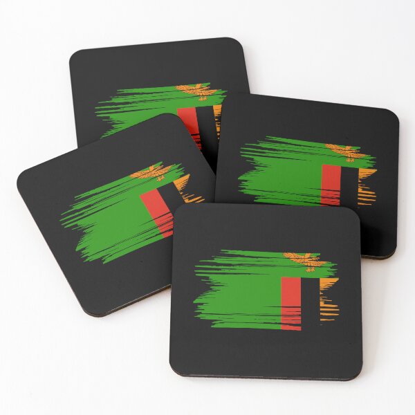 Item preview, Distressed Zambia Flag ZM designed and sold by shitpostee.