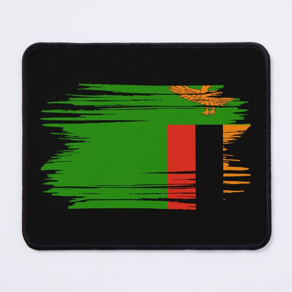Item preview, Distressed Zambia Flag ZM designed and sold by shitpostee.