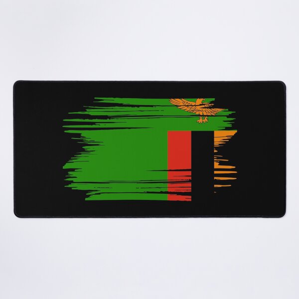 Item preview, Distressed Zambia Flag ZM designed and sold by shitpostee.