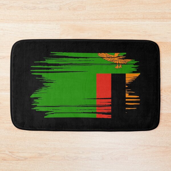 Item preview, Distressed Zambia Flag ZM designed and sold by shitpostee.