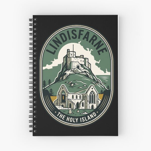 Item preview, Lindisfarne Holy Island Vintage Travel Emblem designed and sold by k3rstman1.
