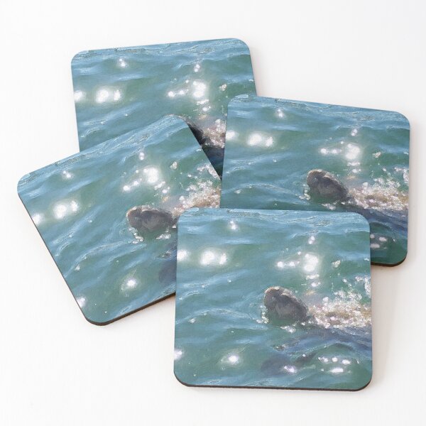 Item preview, Turtle swimming designed and sold by Crafted-by-Nico.