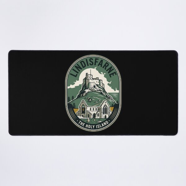 Item preview, Lindisfarne Holy Island Vintage Travel Emblem designed and sold by k3rstman1.