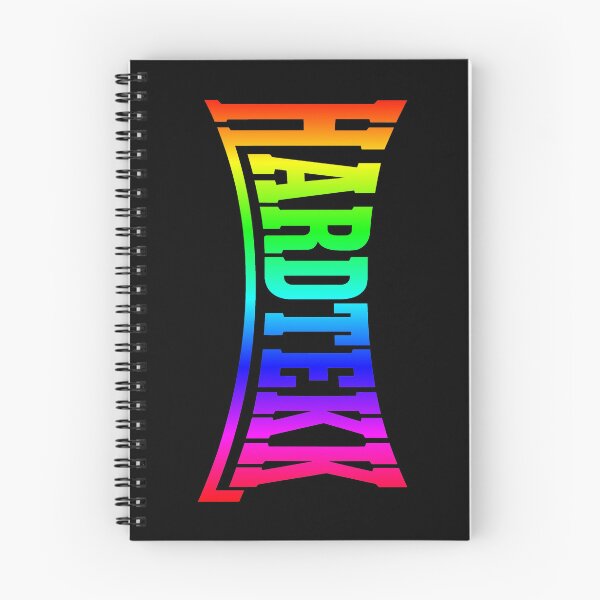 Item preview, Hardtekk Rainbow Techno Rave Festival Art designed and sold by SPAZE-Typo.