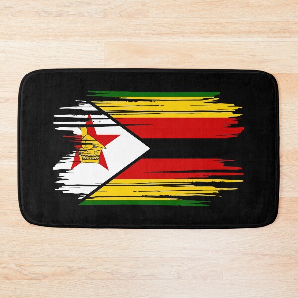 Item preview, Distressed Zimbabwe Flag ZW designed and sold by shitpostee.