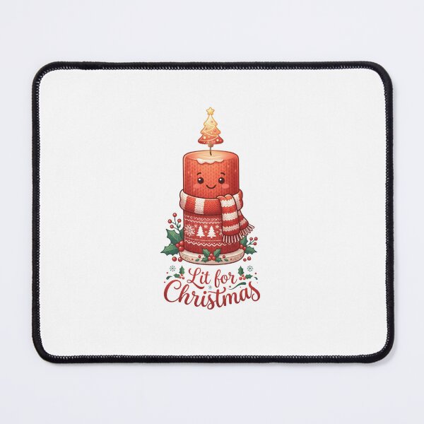 Item preview, Lit for Christmas Cute Sweater Candle designed and sold by DesignsCreative.