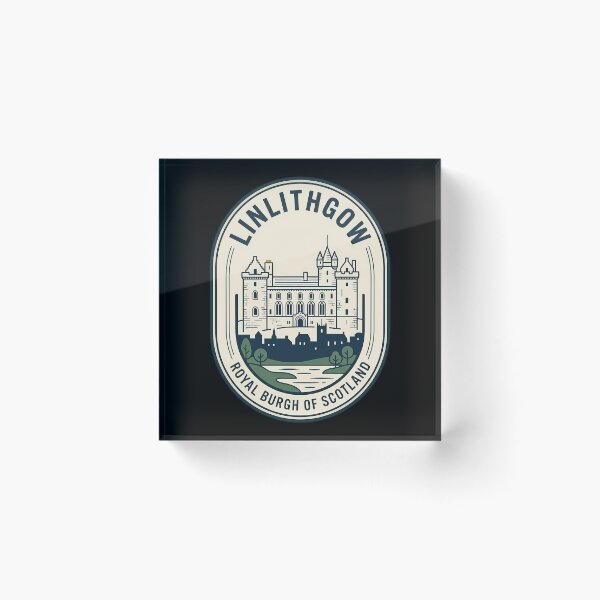 Item preview, Linlithgow Scotland Royal Burgh Vintage Travel Emblem designed and sold by k3rstman1.