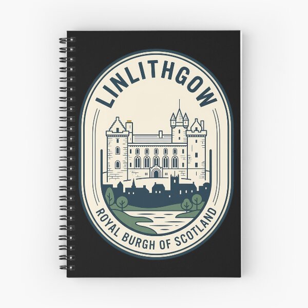 Item preview, Linlithgow Scotland Royal Burgh Vintage Travel Emblem designed and sold by k3rstman1.