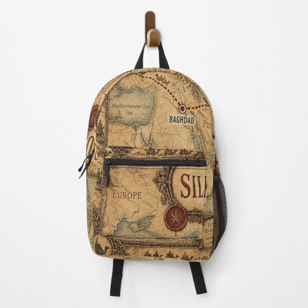 Item preview, Silk Road Antique Collector's Map Poster Print designed and sold by SunnyDesign82.
