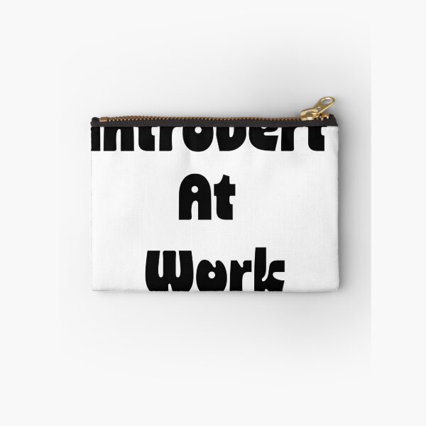 Item preview, Introvert At Work Funny Corporate Office Survivor Quote Tee designed and sold by FarazDesign110.