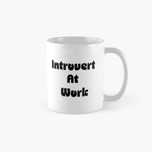 Item preview, Introvert At Work Funny Corporate Office Survivor Quote Tee designed and sold by FarazDesign110.