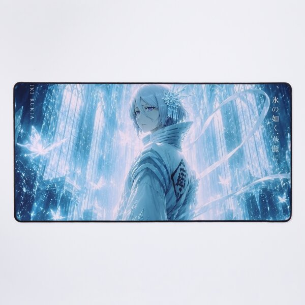 Item preview, Rukia Kuchiki Bankai Hakka no Togame | Bleach Ice Queen Anime Art Print designed and sold by Dyan4.