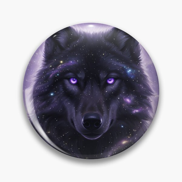 Item preview, Cosmic Galaxy Wolf | Purple Space Fantasy designed and sold by RkskArt.