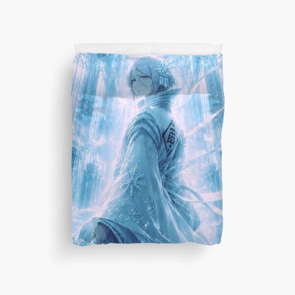 Item preview, Rukia Kuchiki Bankai Hakka no Togame | Bleach Ice Queen Anime Art Print designed and sold by Dyan4.
