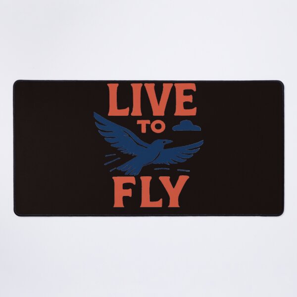 Item preview, Live to Fly – Inspirational Freedom Quote Design designed and sold by Nikoverse.