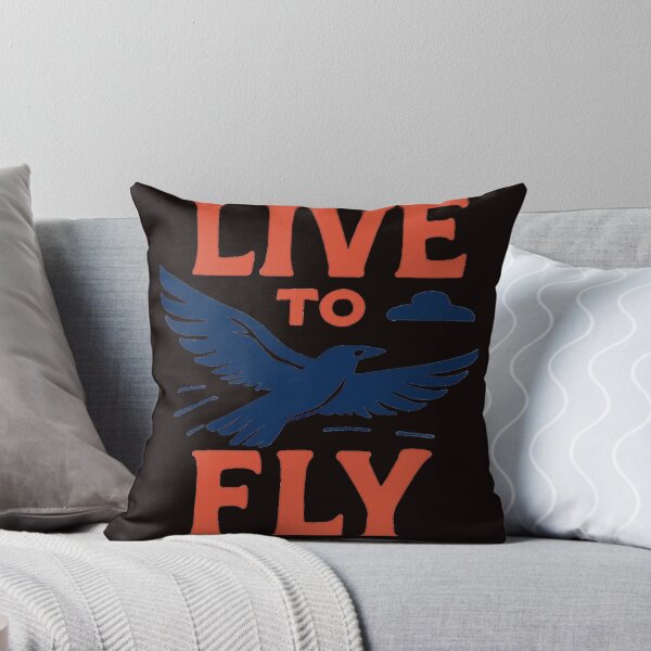 Item preview, Live to Fly – Inspirational Freedom Quote Design designed and sold by Nikoverse.