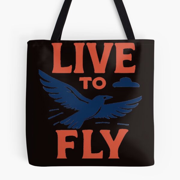 Item preview, Live to Fly – Inspirational Freedom Quote Design designed and sold by Nikoverse.