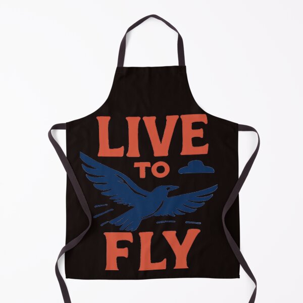Item preview, Live to Fly – Inspirational Freedom Quote Design designed and sold by Nikoverse.