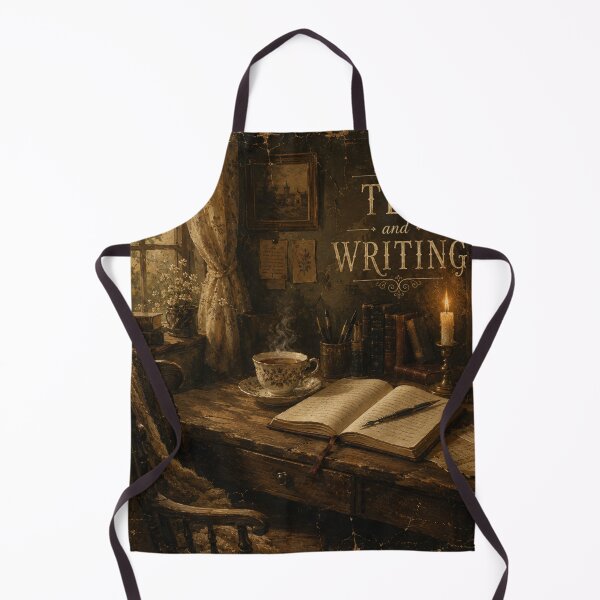 Item preview, Tea & Writing Vintage Cottagecore Botanical Design designed and sold by AMICO77.