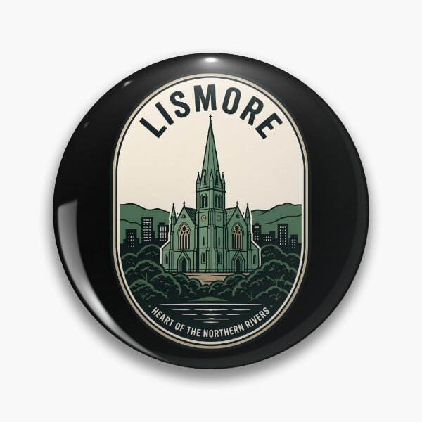 Item preview, Lismore Australia Vintage Travel Emblem Northern Rivers designed and sold by k3rstman1.