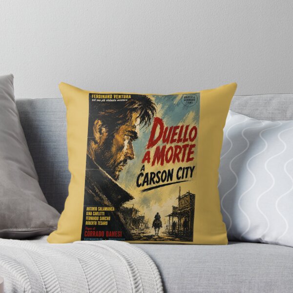 Item preview, Duello a Morte a Carson City, Fictional Spaghetti Western Poster designed and sold by Histoire s du Cinéma B.