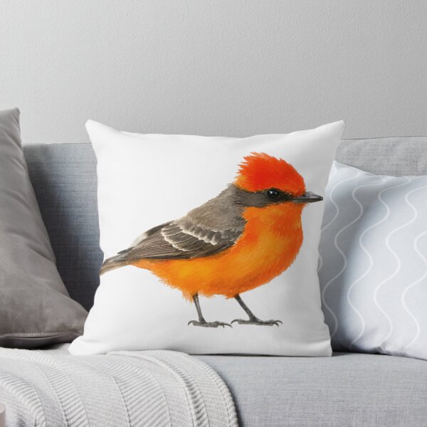 Item preview, Vermilion Flycatcher (Pyrocephalus obscurus) designed and sold by HOMETOWN86.