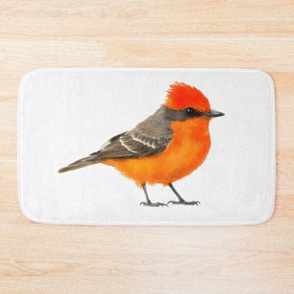 Item preview, Vermilion Flycatcher (Pyrocephalus obscurus) designed and sold by HOMETOWN86.