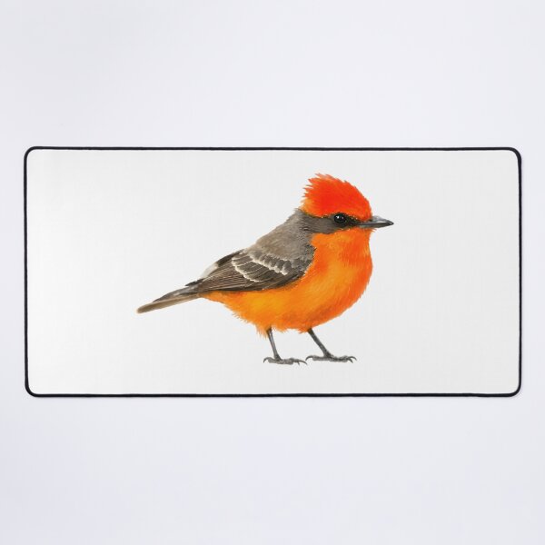 Item preview, Vermilion Flycatcher (Pyrocephalus obscurus) designed and sold by HOMETOWN86.