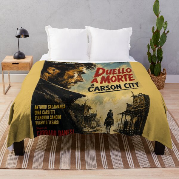 Item preview, Duello a Morte a Carson City, Fictional Spaghetti Western Poster designed and sold by Histoire s du Cinéma B.