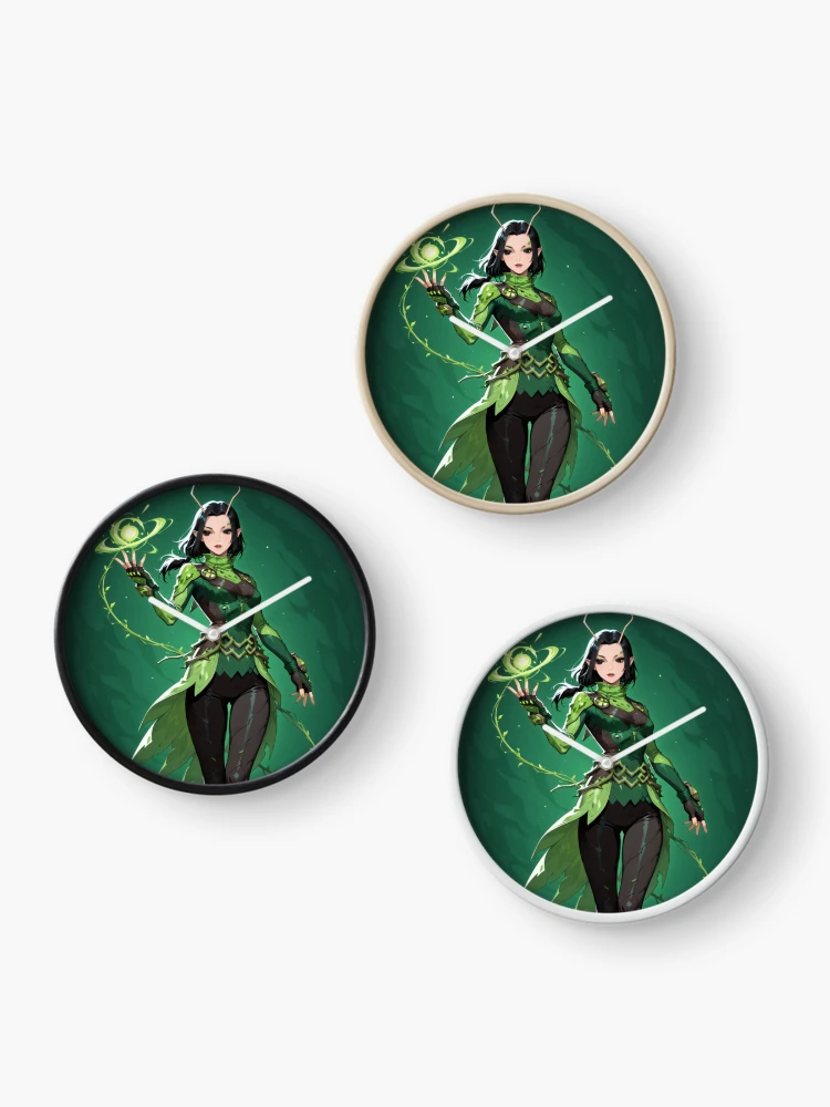 Thumbnail 3 of 4, Clock, Mantis - Marvel Rivals designed and sold by SimpySenpai.