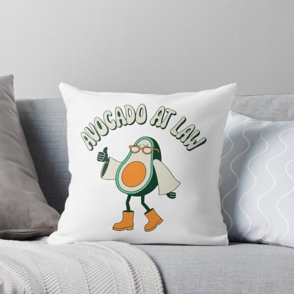 Item preview, Funny Avocado At Law Pun Cartoon designed and sold by smdrndr.
