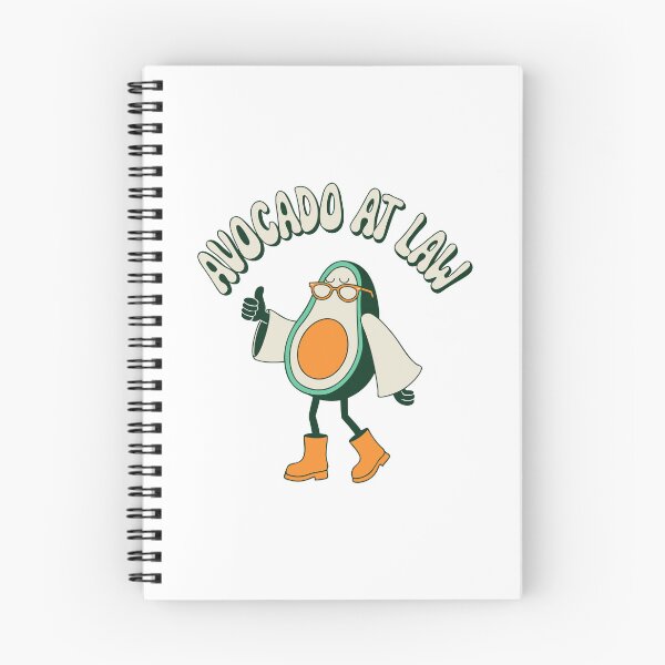 Item preview, Funny Avocado At Law Pun Cartoon designed and sold by smdrndr.