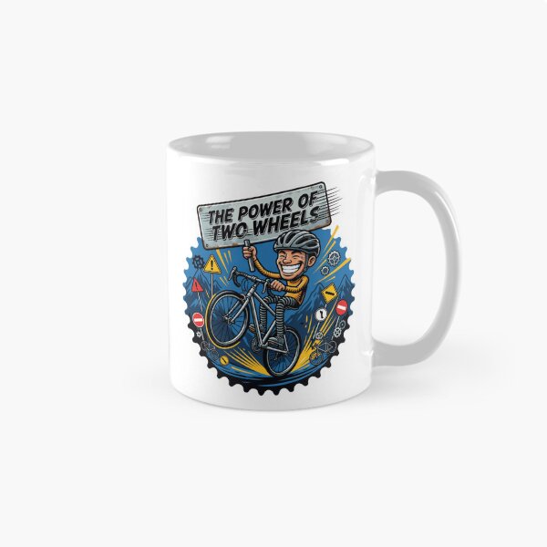 Item preview, The Power Of Two Wheels Cycling Sticker Souvenir Summer Edition designed and sold by Imaginarium of Chaos falcon88 .