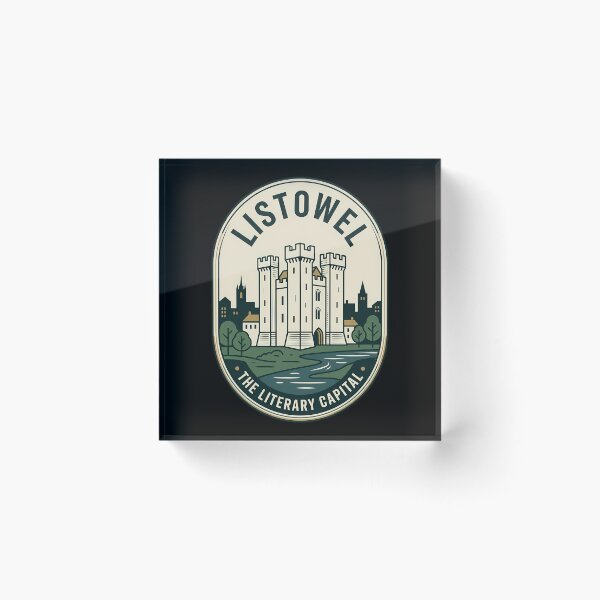 Item preview, Listowel Ireland Literary Capital Vintage Travel Emblem designed and sold by k3rstman1.