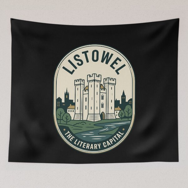 Item preview, Listowel Ireland Literary Capital Vintage Travel Emblem designed and sold by k3rstman1.